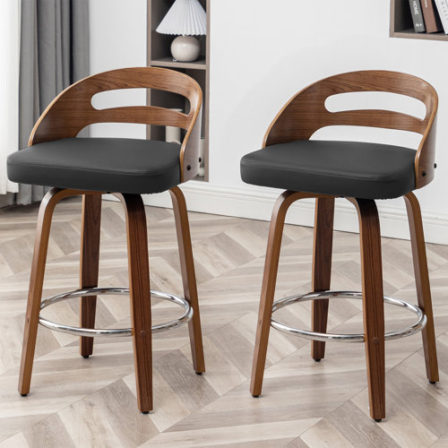 Mahtab Swivel Counter & Bar Stool (Set of 2)